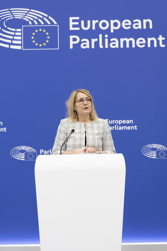 Fotografija 13: Press conference on Enforcing the Digital Services Act