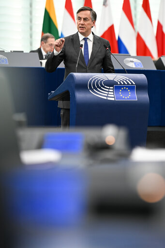 Photo 37: EP Plenary session - Need to detect and to counter sabotage by the Russian shadow fleet, damaging critical undersea infrastructure in the Baltic Sea