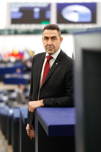 Photo 12 : Roberto VANNACCI in the EP in Strasbourg