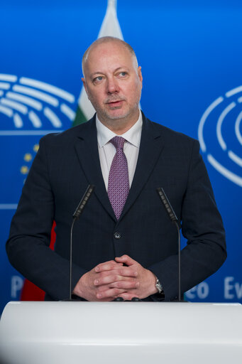 Foto 8: Roberta METSOLA, EP President meets with Rosen ZHELYAZKOV, Bulgarian Prime Minister