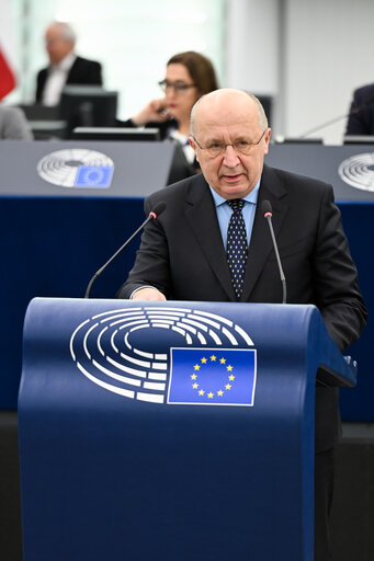 Fotografija 34: EP Plenary session - The need for actions to address the continued oppression and fake elections in Belarus