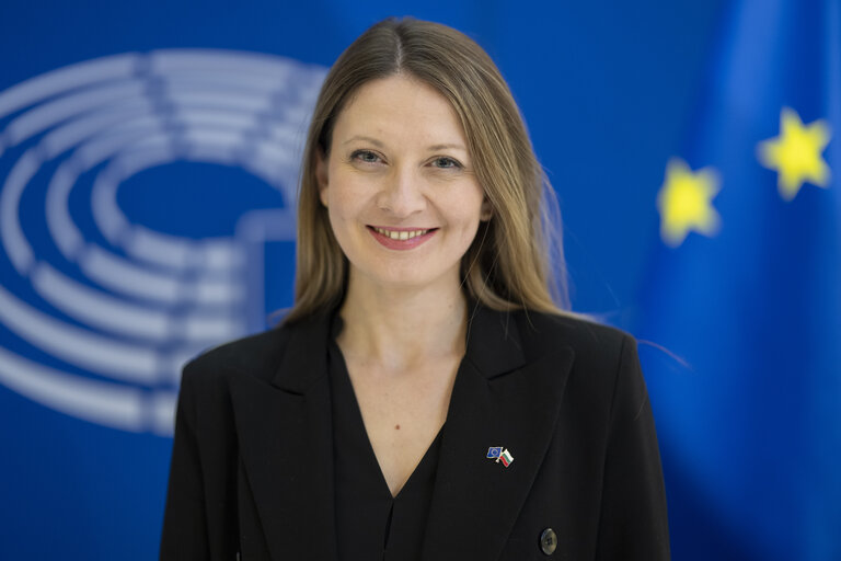 Fotografija 1: Tsvetelina PENKOVA in the EP in Strasbourg