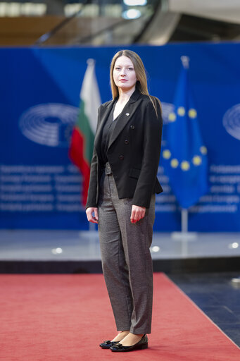 Photo 9: Tsvetelina PENKOVA in the EP in Strasbourg