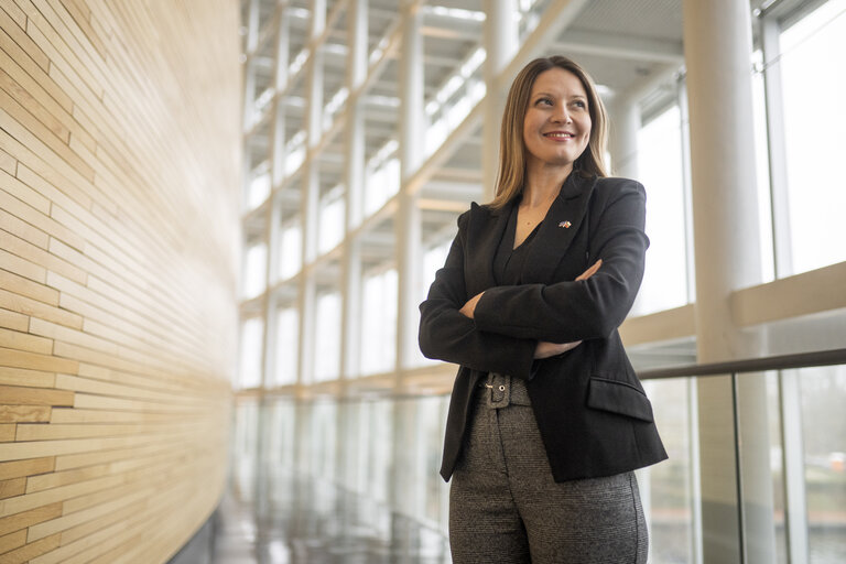 Tsvetelina PENKOVA in the EP in Strasbourg