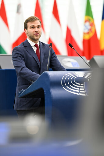 Photo 30 : EP Plenary session - The need for actions to address the continued oppression and fake elections in Belarus