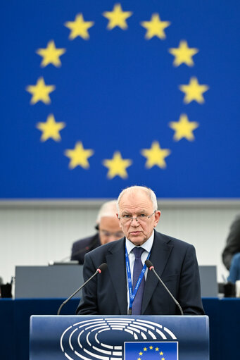 Fotografi 23: EP Plenary session - The need for actions to address the continued oppression and fake elections in Belarus