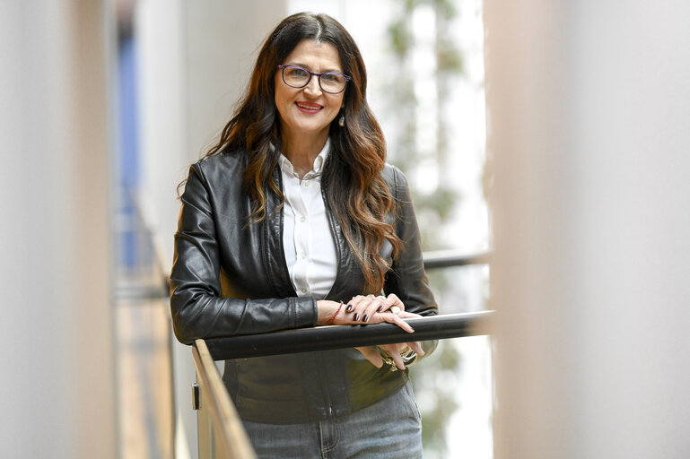 Romana JERKOVIC in the EP in Strasbourg