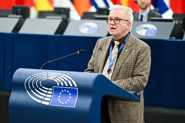 Fotografi 12: EP Plenary session - The need for actions to address the continued oppression and fake elections in Belarus