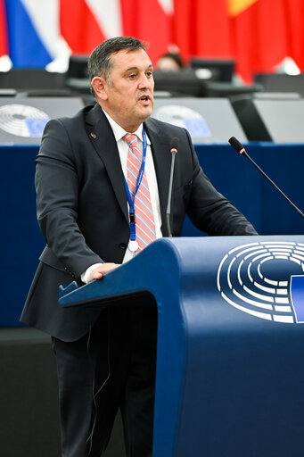 Fotografija 15: EP Plenary session - The need for actions to address the continued oppression and fake elections in Belarus