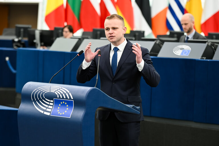 Fotografia 13: EP Plenary session - The need for actions to address the continued oppression and fake elections in Belarus