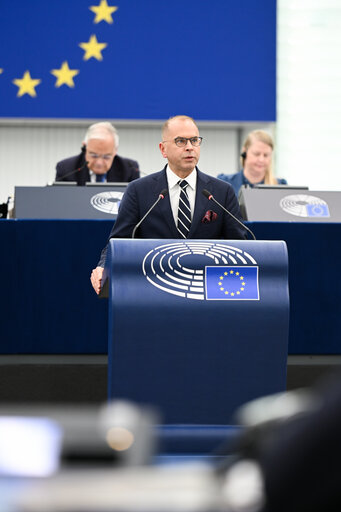 Fotografi 8: EP Plenary session - The need for actions to address the continued oppression and fake elections in Belarus