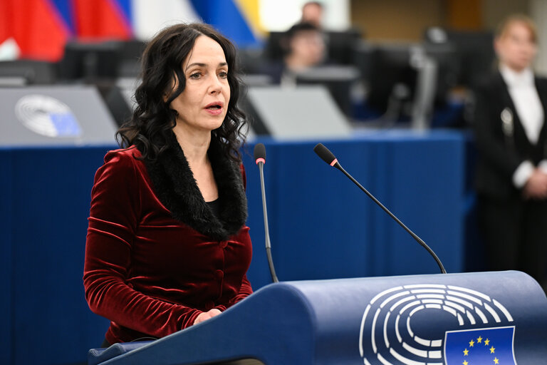 Fotografija 4: EP Plenary session - The need for actions to address the continued oppression and fake elections in Belarus