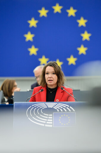 Foto 33: EP Plenary session - Situation in Venezuela following the usurpation of the presidency on 10 January 2025