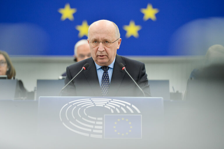 Foto 34: EP Plenary session - Situation in Venezuela following the usurpation of the presidency on 10 January 2025