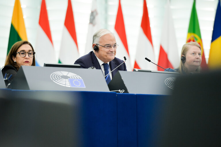 Foto 30: EP Plenary session - Situation in Venezuela following the usurpation of the presidency on 10 January 2025