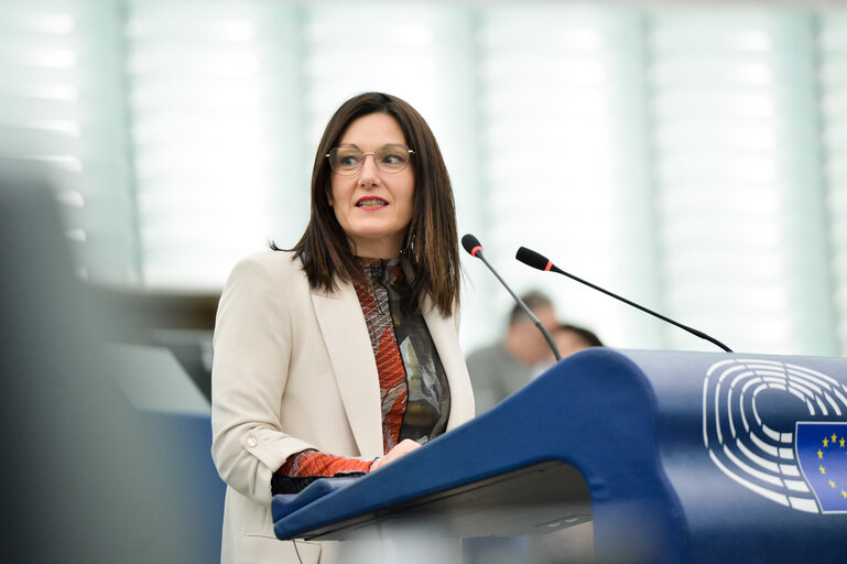 Foto 29: EP Plenary session - Situation in Venezuela following the usurpation of the presidency on 10 January 2025