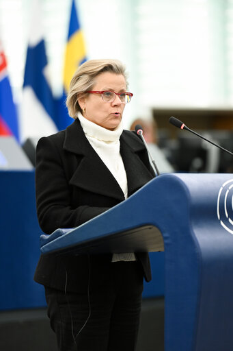 Photo 8: EP Plenary session - Further deterioration of the political situation in Georgia