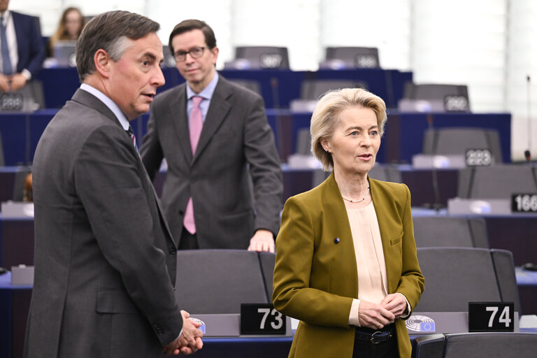 Photo 18 : EP Plenary session - Conclusions of the European Council meeting of 19 December 2024