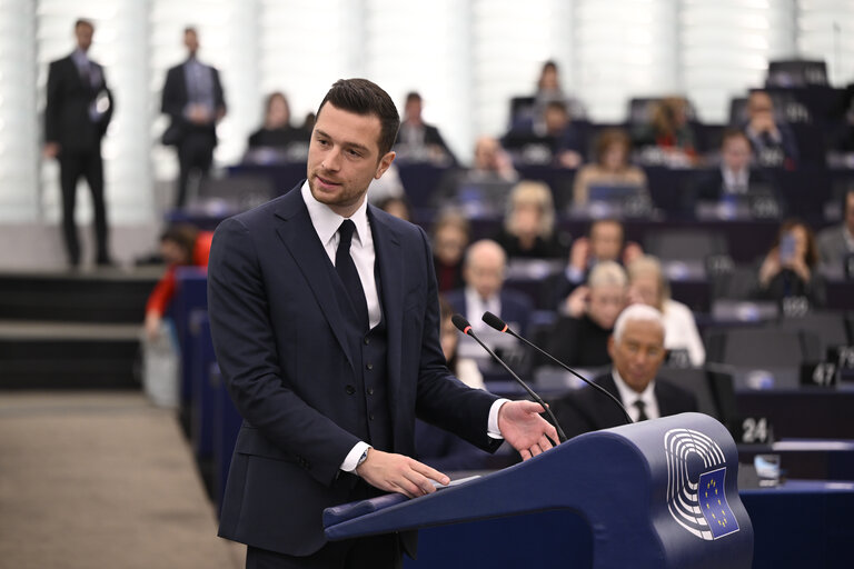 Photo 38 : EP Plenary session - Conclusions of the European Council meeting of 19 December 2024