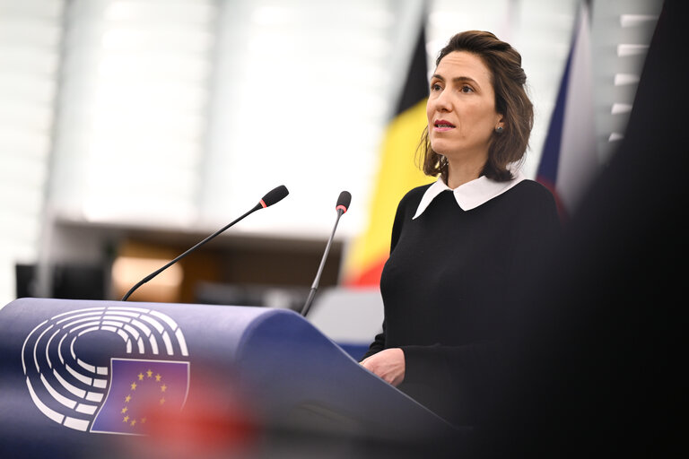 Photo 33 : EP Plenary session - Conclusions of the European Council meeting of 19 December 2024