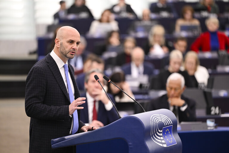 Photo 36 : EP Plenary session - Conclusions of the European Council meeting of 19 December 2024