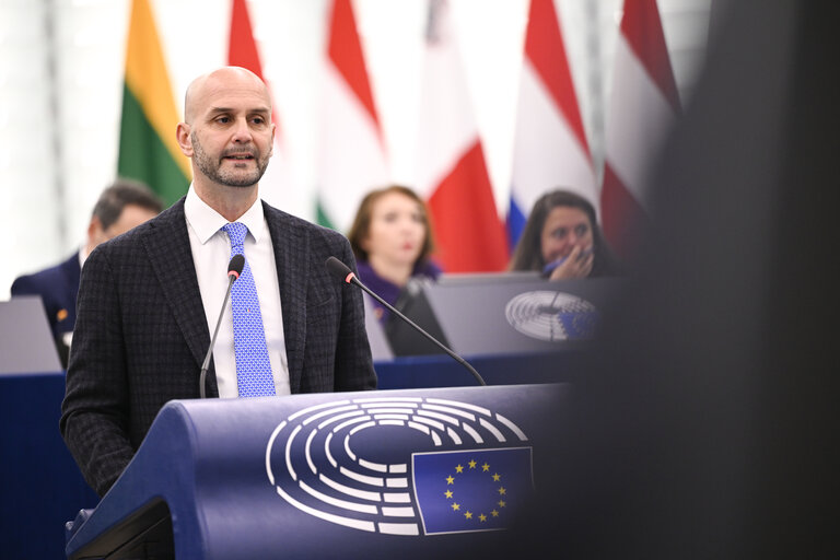 Photo 35 : EP Plenary session - Conclusions of the European Council meeting of 19 December 2024