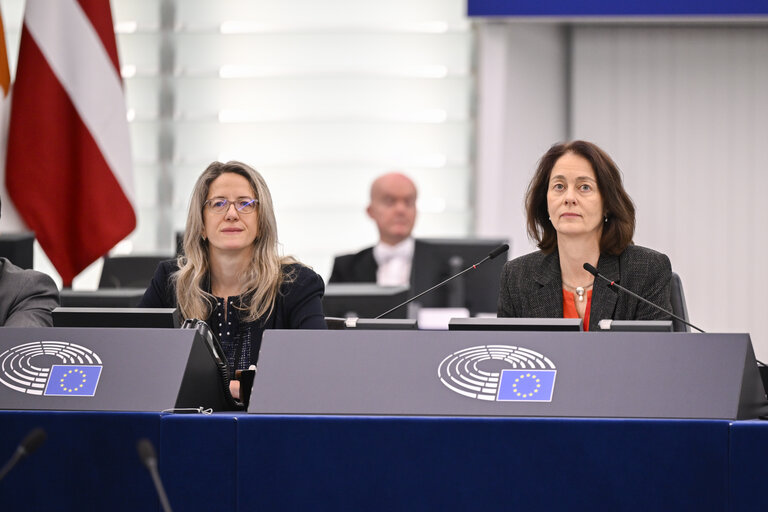 Photo 14 : EP Plenary session - Conclusions of the European Council meeting of 19 December 2024