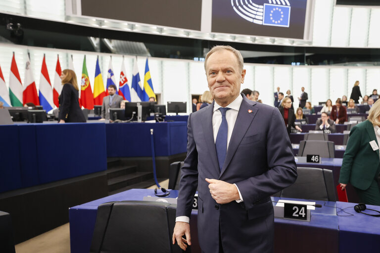 Fotografi 31: EP Plenary session - Presentation of the programme of activities of the Polish Presidency