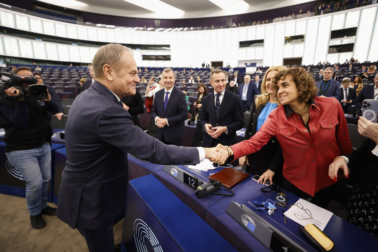 Fotografi 12: EP Plenary session - Presentation of the programme of activities of the Polish Presidency