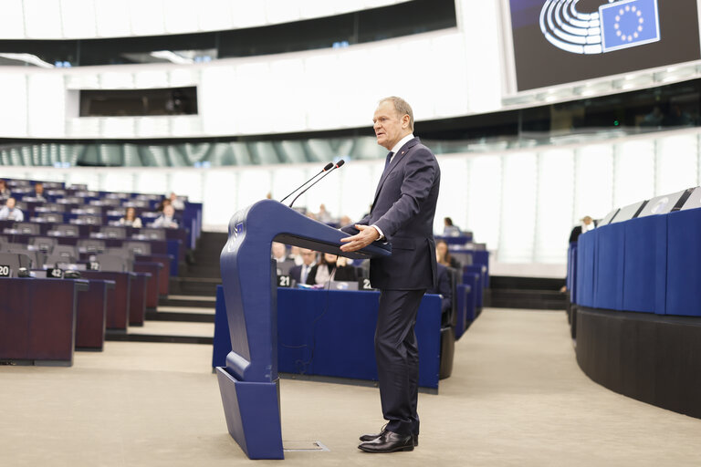 Fotografi 45: EP Plenary session - Presentation of the programme of activities of the Polish Presidency