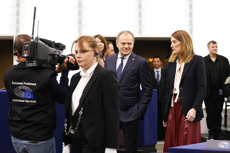 Fotografi 16: EP Plenary session - Presentation of the programme of activities of the Polish Presidency