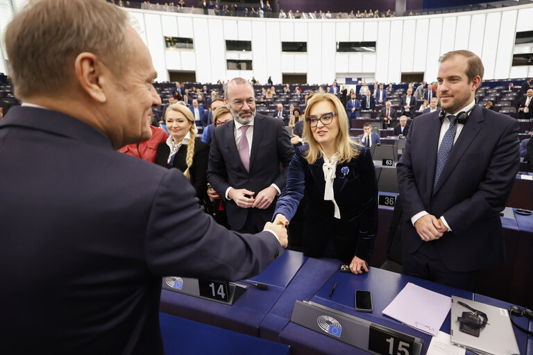 Fotografi 19: EP Plenary session - Presentation of the programme of activities of the Polish Presidency