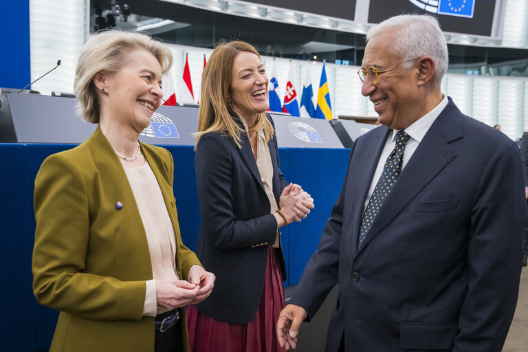 Photo 23 : EP Plenary session.- Conclusions of the European Council meeting of 19 December 2024