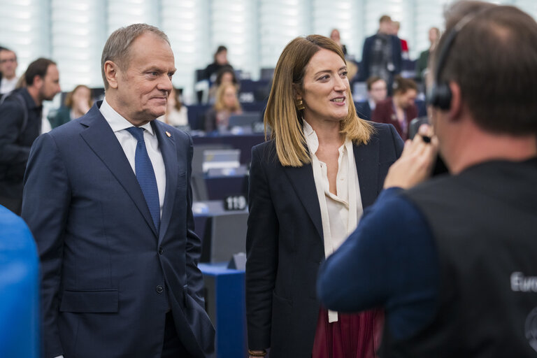 Fotografi 33: EP Plenary session - Presentation of the programme of activities of the Polish Presidency