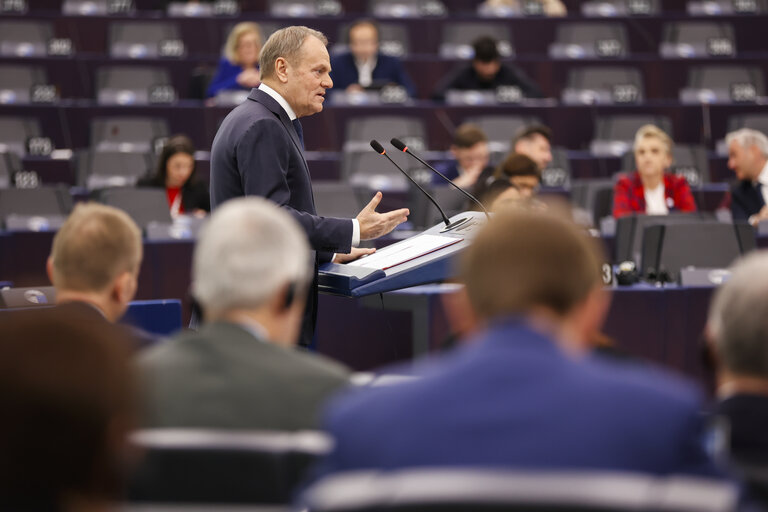 Fotografi 34: EP Plenary session - Presentation of the programme of activities of the Polish Presidency