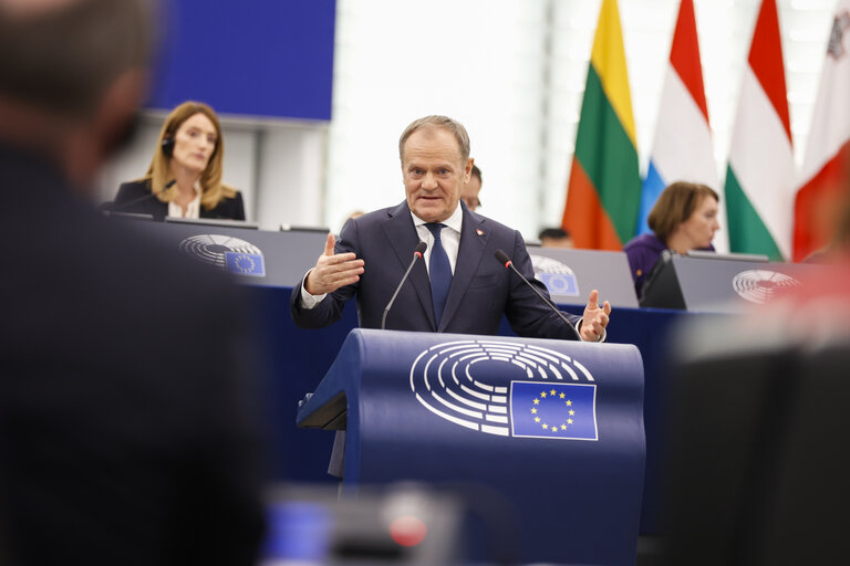 Fotografi 35: EP Plenary session - Presentation of the programme of activities of the Polish Presidency