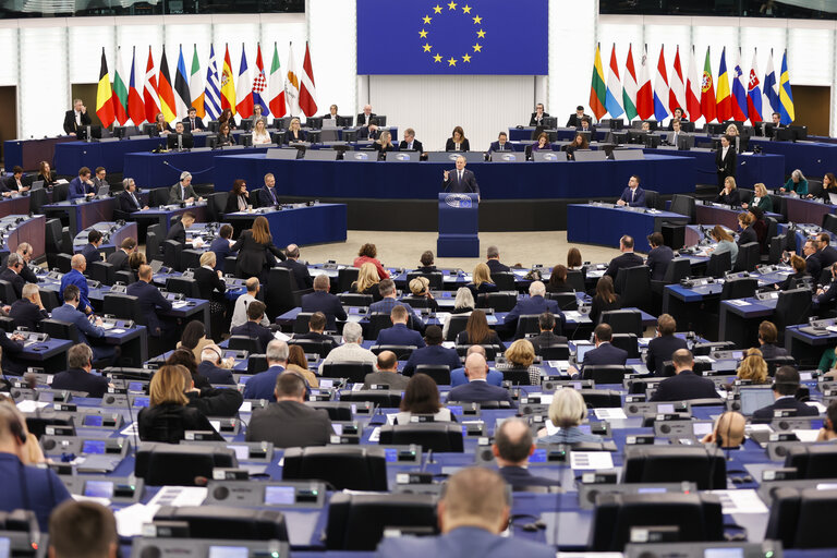 Fotografi 39: EP Plenary session - Presentation of the programme of activities of the Polish Presidency