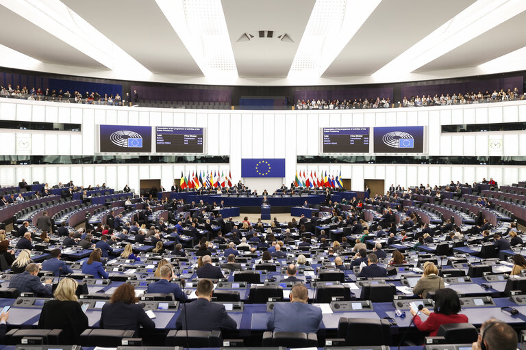 Fotografi 31: EP Plenary session - Presentation of the programme of activities of the Polish Presidency