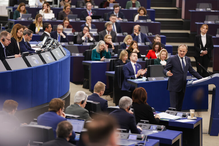 Fotografi 29: EP Plenary session - Presentation of the programme of activities of the Polish Presidency