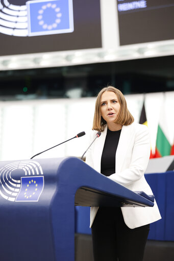 Fotografi 13: EP Plenary session - Presentation of the programme of activities of the Polish Presidency