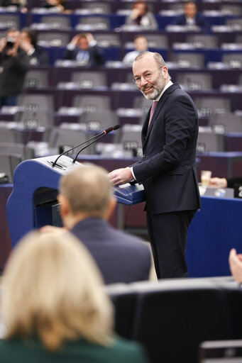 Fotografi 19: EP Plenary session - Presentation of the programme of activities of the Polish Presidency