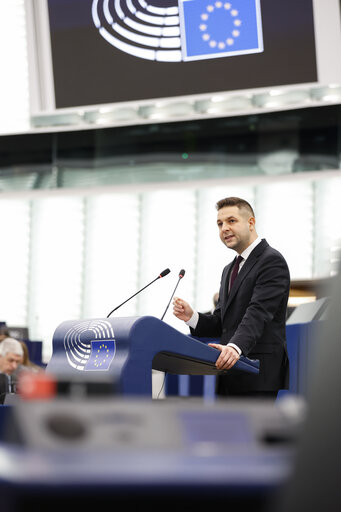 Fotografi 11: EP Plenary session - Presentation of the programme of activities of the Polish Presidency