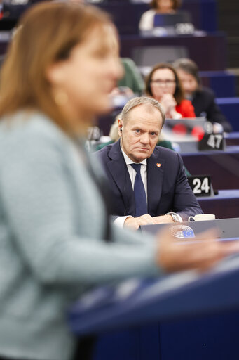 Fotografi 15: EP Plenary session - Presentation of the programme of activities of the Polish Presidency