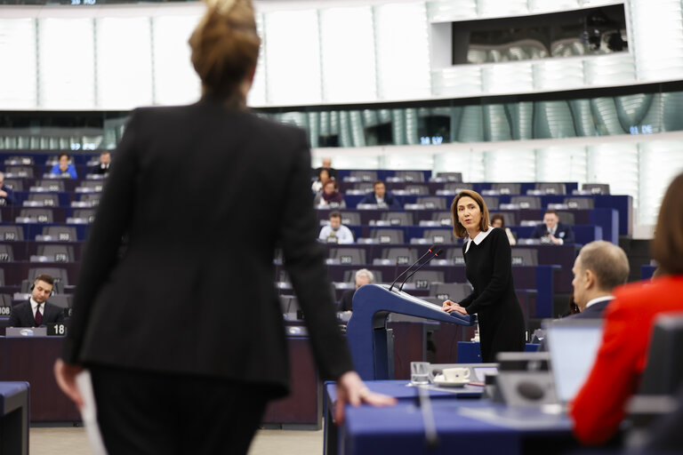 Fotografi 9: EP Plenary session - Presentation of the programme of activities of the Polish Presidency