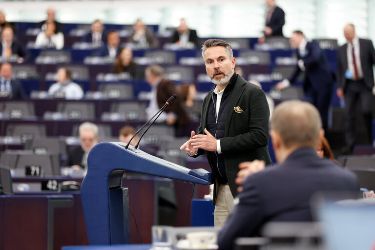 Fotografi 45: EP Plenary session - Presentation of the programme of activities of the Polish Presidency