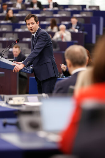 Fotografi 44: EP Plenary session - Presentation of the programme of activities of the Polish Presidency