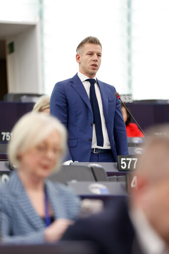 Fotografi 31: EP Plenary session - Presentation of the programme of activities of the Polish Presidency