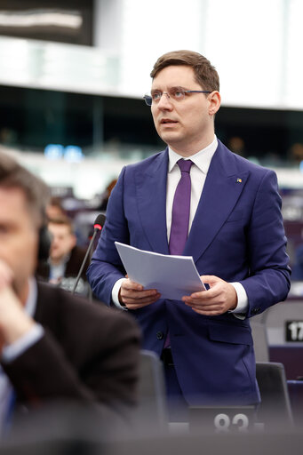 Fotografi 30: EP Plenary session - Presentation of the programme of activities of the Polish Presidency