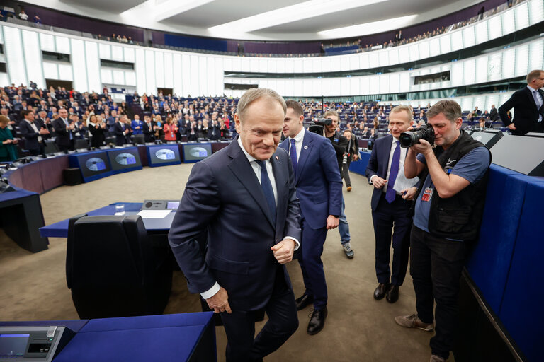 Fotografi 3: EP Plenary session - Presentation of the programme of activities of the Polish Presidency