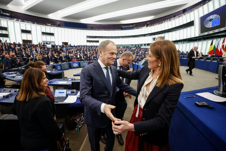 Fotografi 4: EP Plenary session - Presentation of the programme of activities of the Polish Presidency